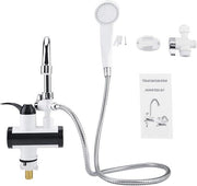 Pompa elettrica istantanea con display temperatura + 220V testa doccia