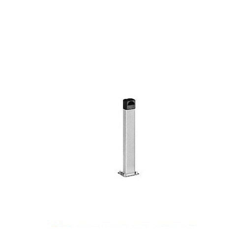 COLONNINA ALLUMINIO ANODIZZATO APPLICAZIONE BIDIREZIONALE H 500 MM CAME DELTA-B