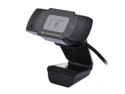 Conceptronic amdis 720p hd webcam 1280 x 720 pixel usb 2.0 nero - 47.1859