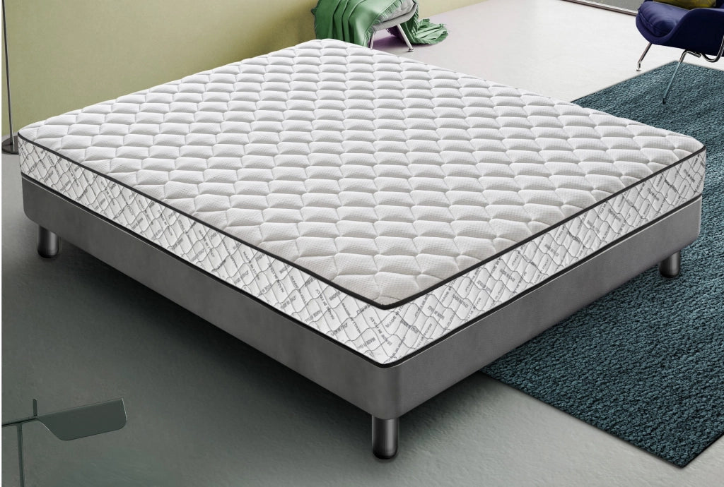 Materasso Matrimoniale 150x190  Memory Foam - Altezza 20 cm - Ortopedico - Rigidità H3 Made in Italy