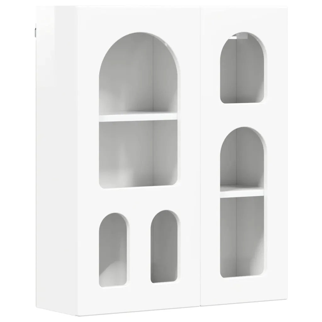 Armadio pensile con lo scaffale Bianco Lucido 59 x 20 x 71.5 cm CFW3160294