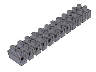 MORSETTIERE- - mm.2,5 - 10 pezzi
