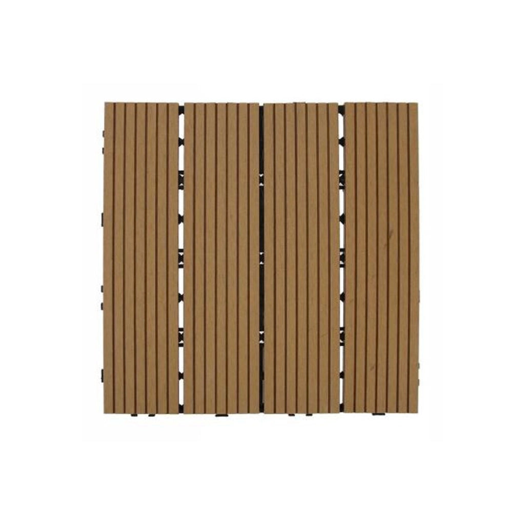 PIASTRELLA GIARDINO ESTERNO EFFETTO LEGNO PAVIMENTO ANTISCIVOLO INCASTRO 73556