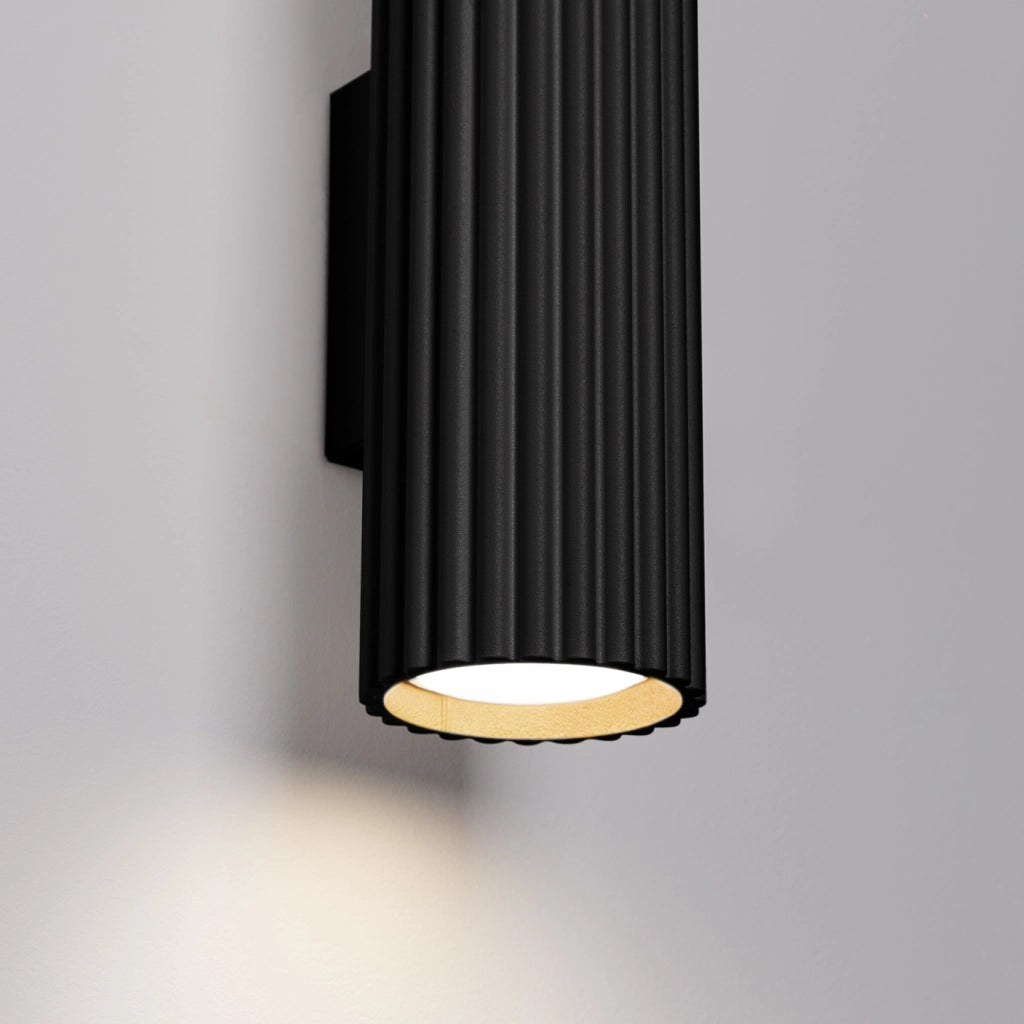 Lampada a parete KARBON 30 nero
