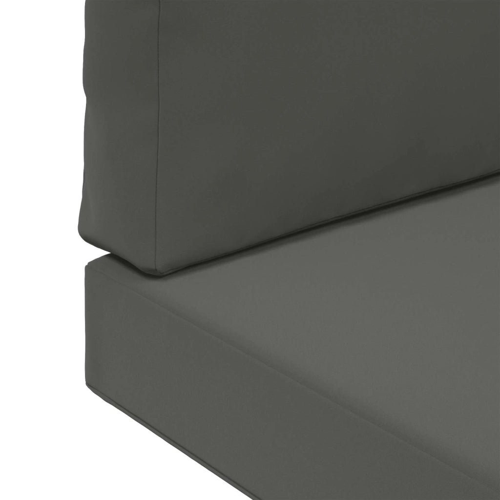 Cuscino per divano da esterno 2 pcs Antracite Poliestere 900829