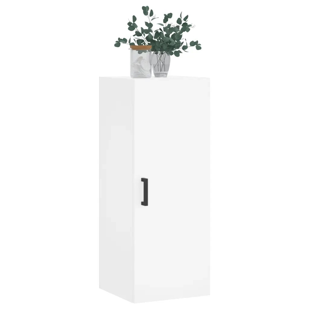 Mobile a Parete Bianco 34,5x34x90 cm 828852