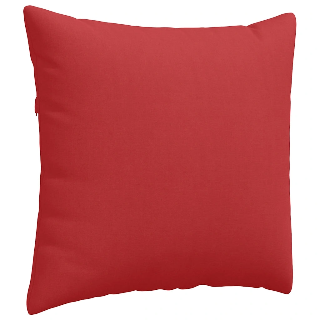 Cuscini da Divano 2 pcs Rosso 45 x 45 cm Tessuto 42013923