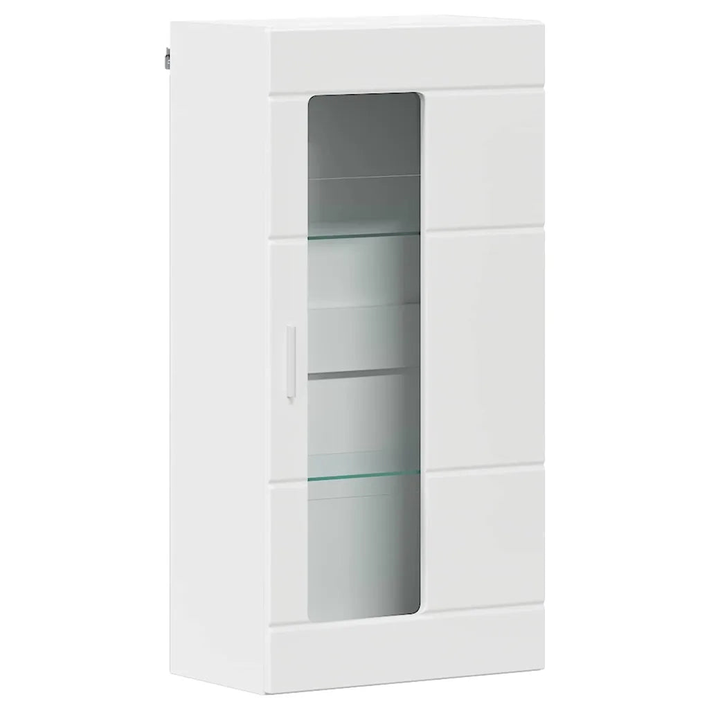 Set mobile TV con porta FLORIN 3 pcs Bianco Legno multistrato 3397964