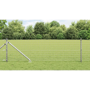 Palo della recinzione 52 pcs Grigio 3,2 x 3,2 x 165 cm