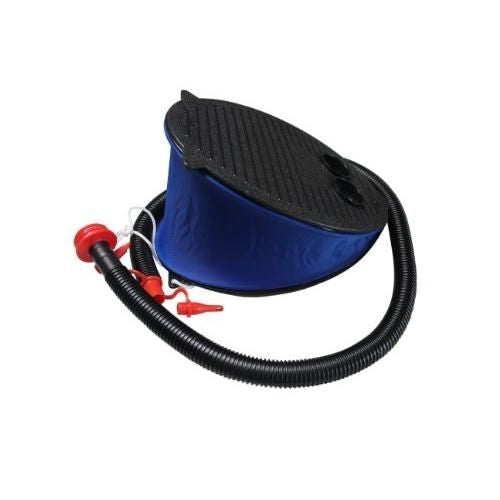 Intex 69611 Pompa a Piede per Gonfiabili 3 Adattatori Gonfia e Sgonfia colore Nero