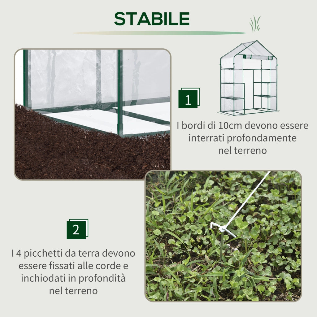 Serra da Giardino ¨C Minimal ¨C Verde 142x73x195 cm