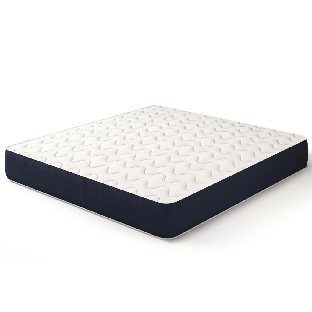 Materasso Una Piazza e Mezza 120x190 in Waterfoam Ipoallergenico, 10 cm ESSENTIAL | Imbottitura in Ovatta e Rivestimento in Tessuto 3D Traspirante, Antiacaro e Antifungino | Made in Italy