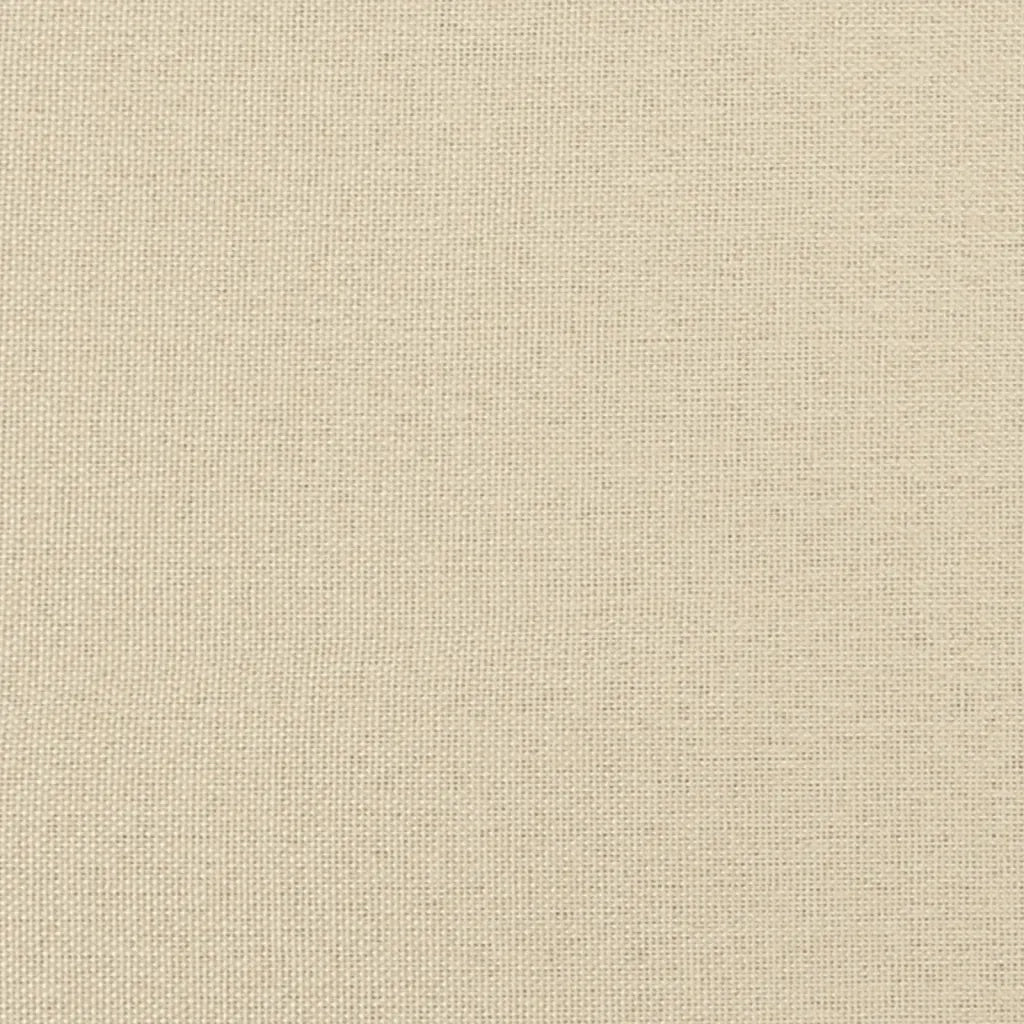 Cuscino Testiera Hvar Crema 180 cm in Tessuto 374605