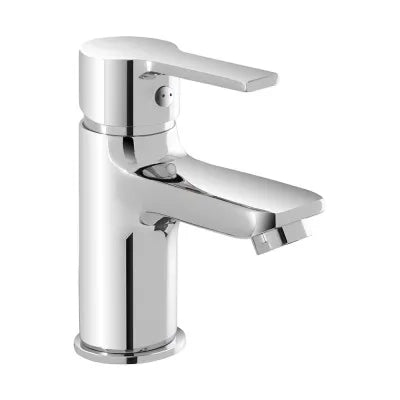 Set miscelatori lavabo e bidet cromati con piletta automatica Prima