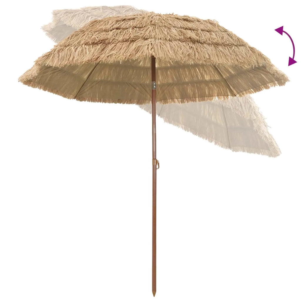Ombrello da giardino Naturale 205 x 205 x 210 cm 42006674