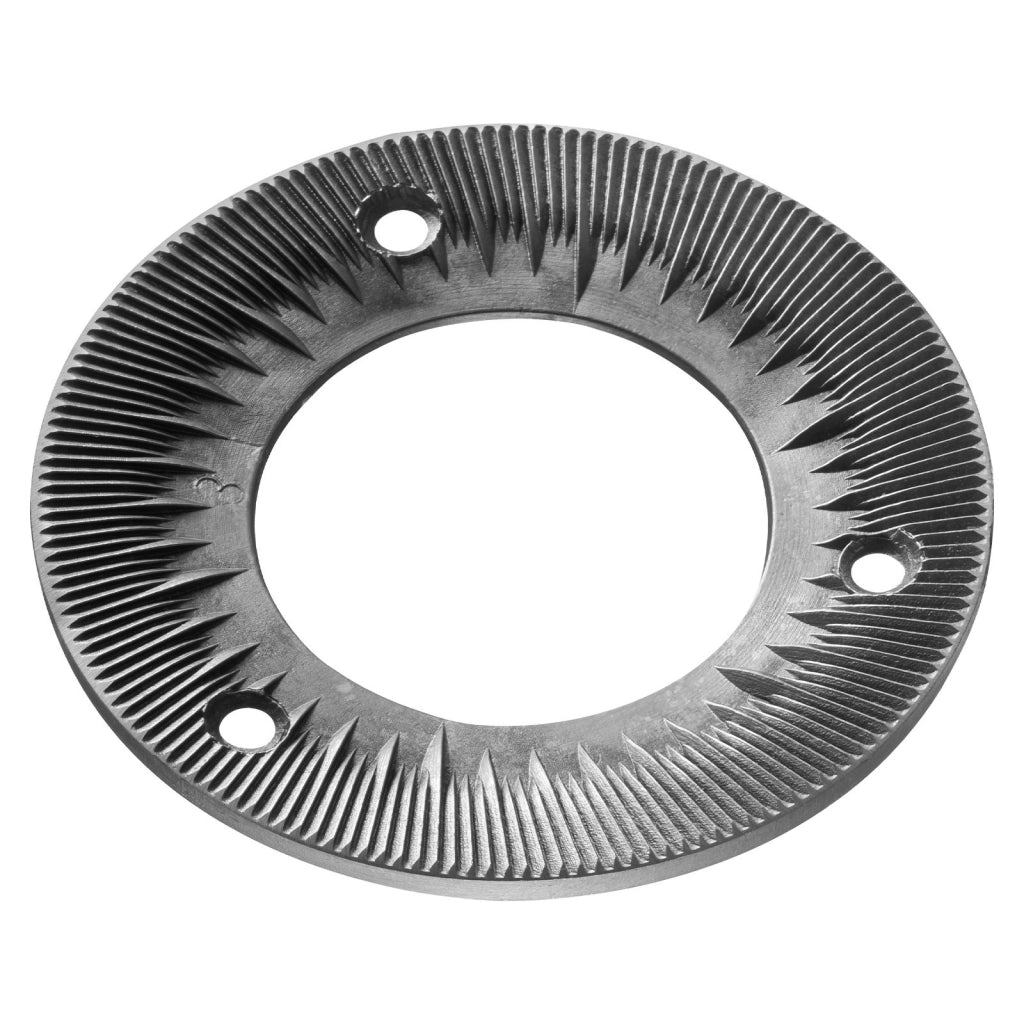 Set 2 Dischi di Ricambio per Mulino per Cereali GM-001 GM-002 GM-003 Piastre 148 x 148 mm in Ghisa Robusti per Macinazione a Secco Mais Spezie