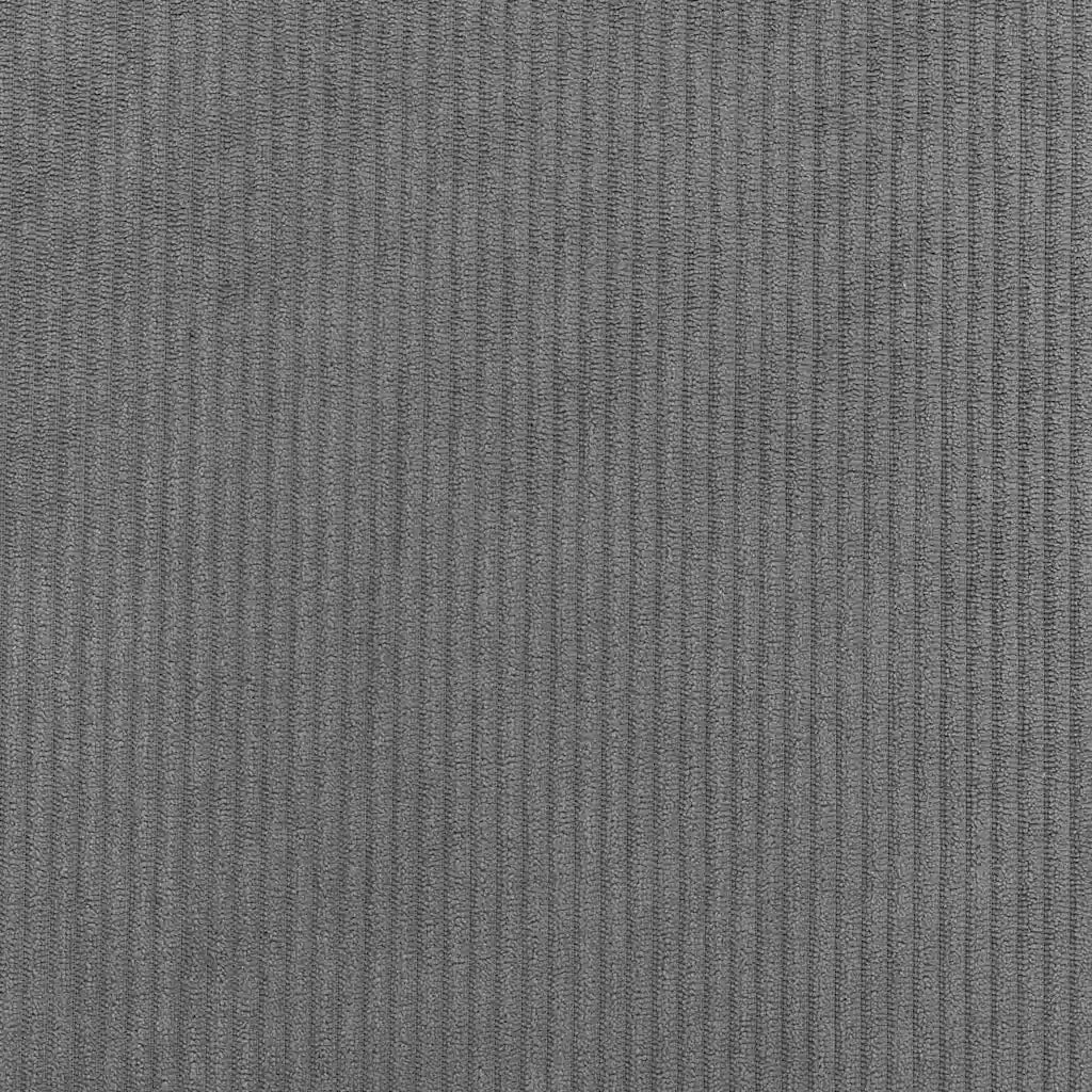 Testiera | Testata Grigio chiaro 80 cm Tessuto in Cords