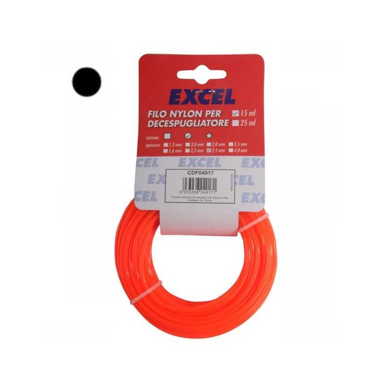 Filo Nylon Tondo mm 3,5 m 15 Excel 07364