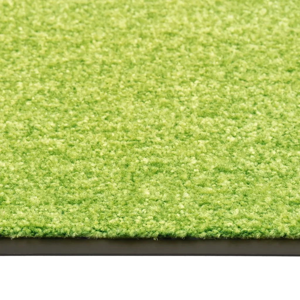 Zerbino | Tappetino Lavabile Verde 90x120 cm