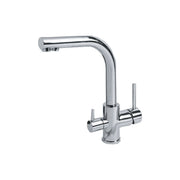 Miscelatore per lavabo cromo Acqua Pura tre vie
