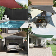 Vela Parasole Sabbia 3,6x3,6 m 100% Poliestere Oxford 4000411