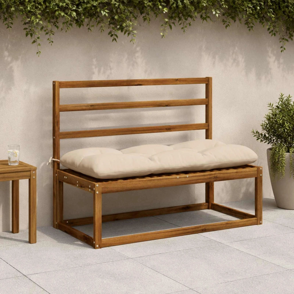 Cuscino per panchina VIANEN 100% Poliestere Crema 952436
