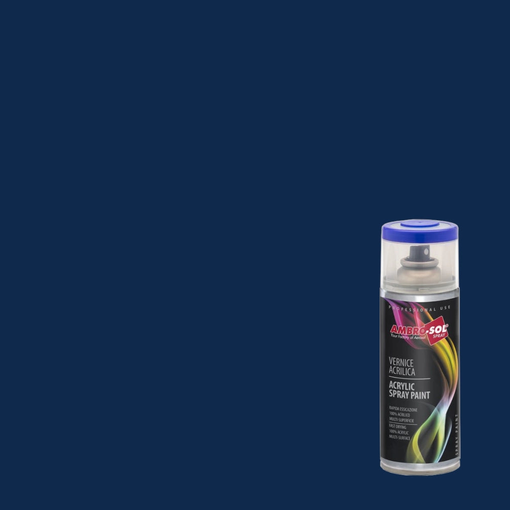 SPRAY ACRILICO 400ML BLU GENZIANA RAL 5010