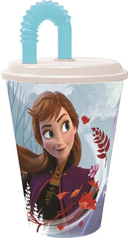 Bicchiere Bambine in plastica Disney Frozen da 430 ml