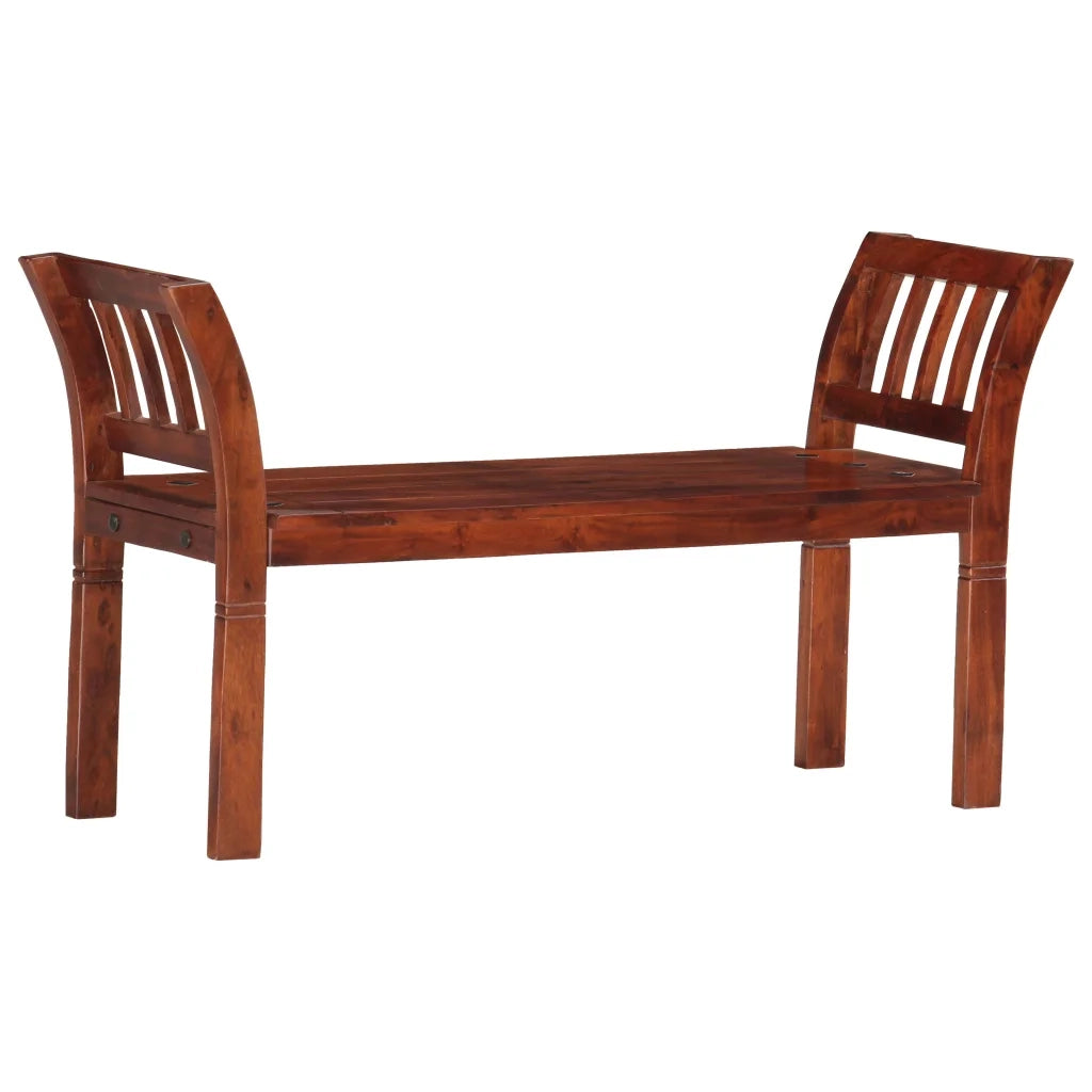 Panca 111 cm in Legno Massello di Acacia CFW5878451
