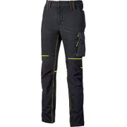 PANTALONE SLIM FIT WORLD UPOWER  BLACK CARBON M