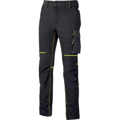 PANTALONE SLIM FIT WORLD UPOWER  BLACK CARBON M