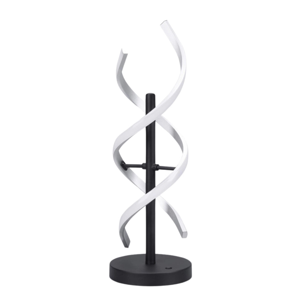 Lampada da tavolo Trio Sequence LED dimmerabile argento