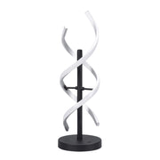 Lampada da tavolo Trio Sequence LED dimmerabile argento