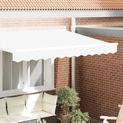 Tenda a Braccio Bianco 230 x 20 cm Tela 42000764