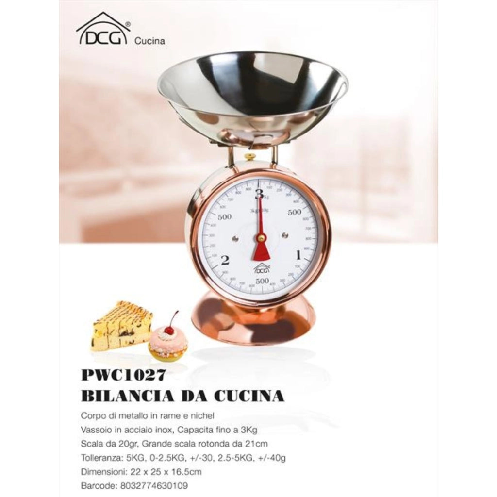 Dcg Bilancia Da Cucina Pwc1027 3kg