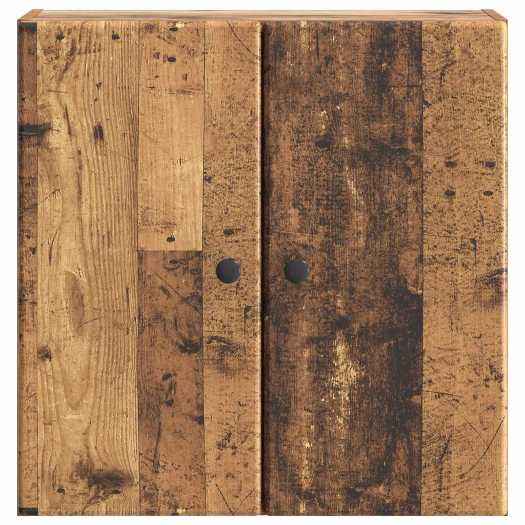Armadietto a Muro | Mobiletto a muro Legno antico 59 x 31 x 60 cm