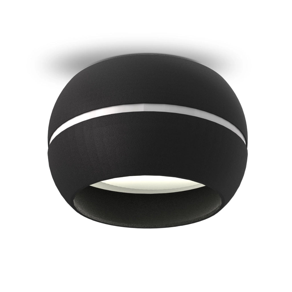 Faretto da incasso a soffitto nero GX53 Videx Spotlight