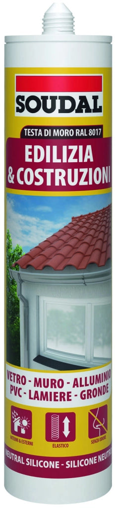 SILICONI EDILIZ.T.MORO 8017 300ML