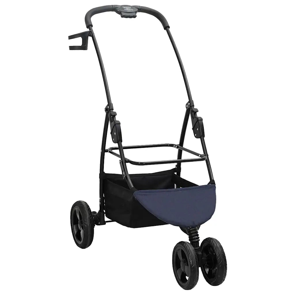 Passeggino pieghevole per animali Blu 78 x 54 x 101 cm CFW3382601
