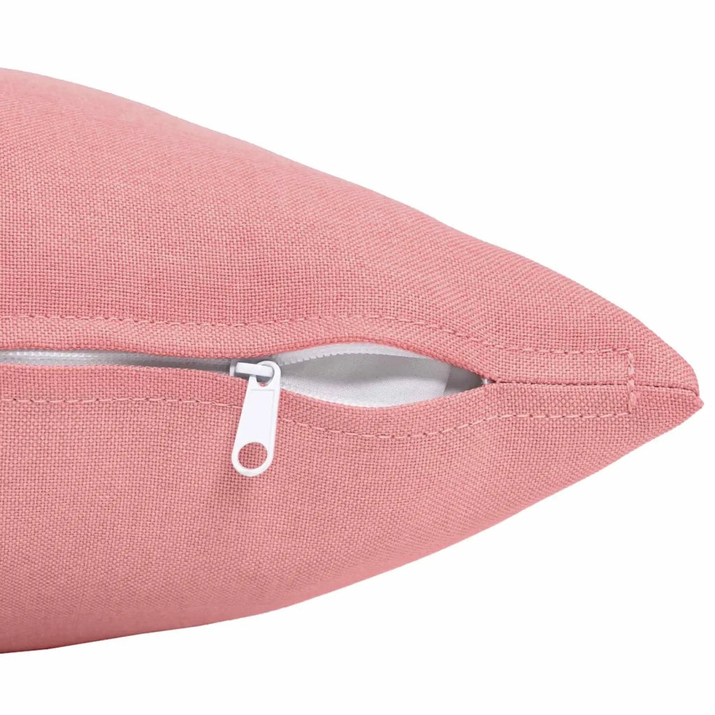 Cuscino con cuscino HEERLEN 2 pz Rosa Tessuto 924957