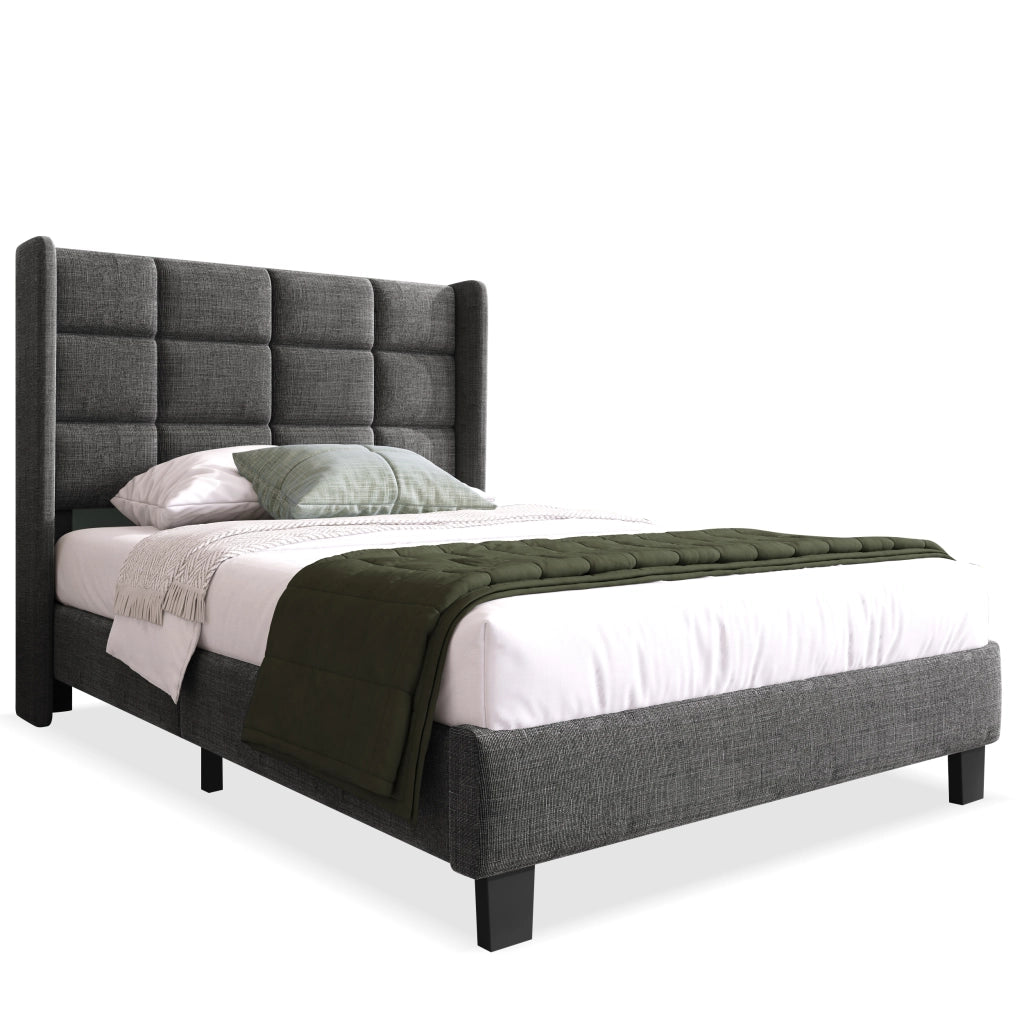 Letto con cassetti 160 ¡Á 200 cm con USB e Type-C LED testiera regolabile rivestito in Sherpa bianco con rete a doghe