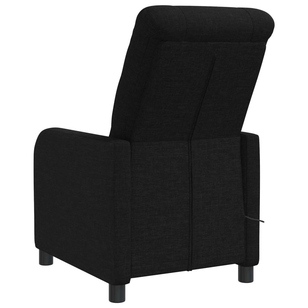 Divano Sedia-Poltrona Massaggiante Nero Tessuto 236206