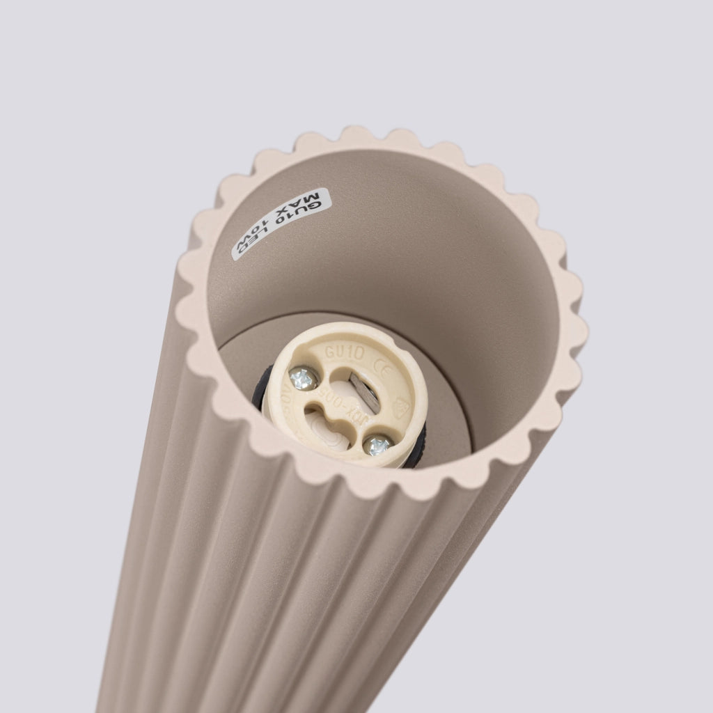 Lampada da soffitto KARBON 60 taupe