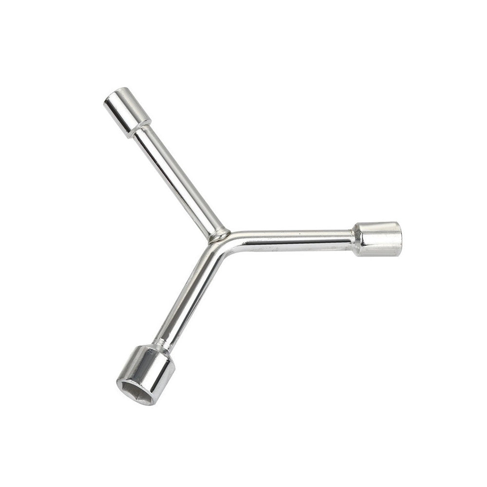Trade Shop - Chiave Esagonale Bussola Svita Bulloni Cambio Ruota Bicicletta Inox 8-10-12 Cm -