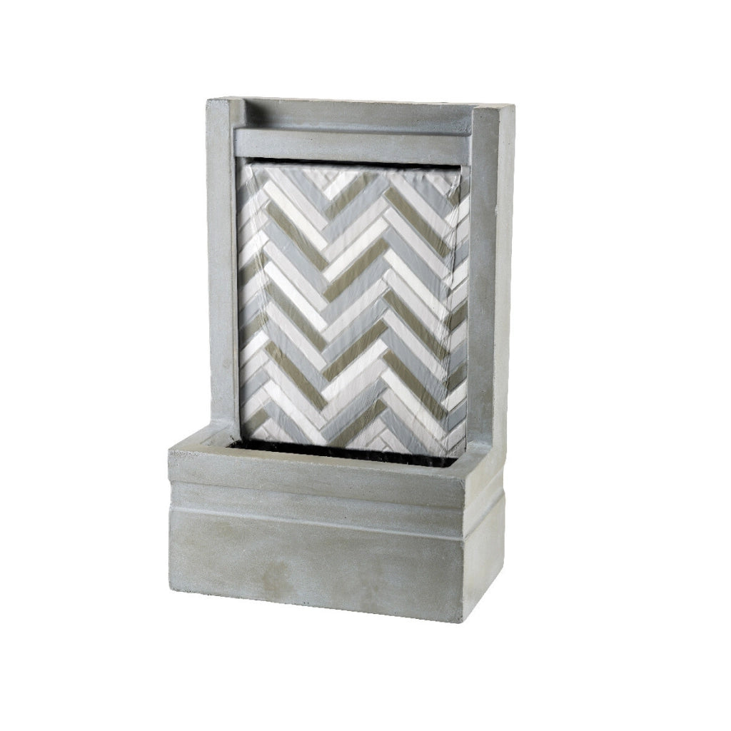 FONTANA CON DECORI MODERNI 19X33XH52CM SABBIA - GR