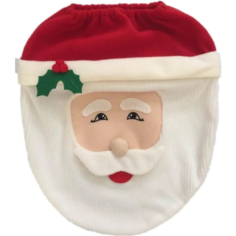 Gudehome sedile wc coperchio babbo decorazioni di natale