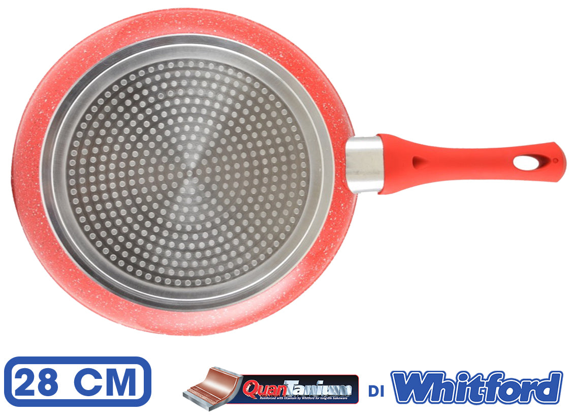 MAURY'S RED & BLU PADELLA ANTIADERENTE 28CM