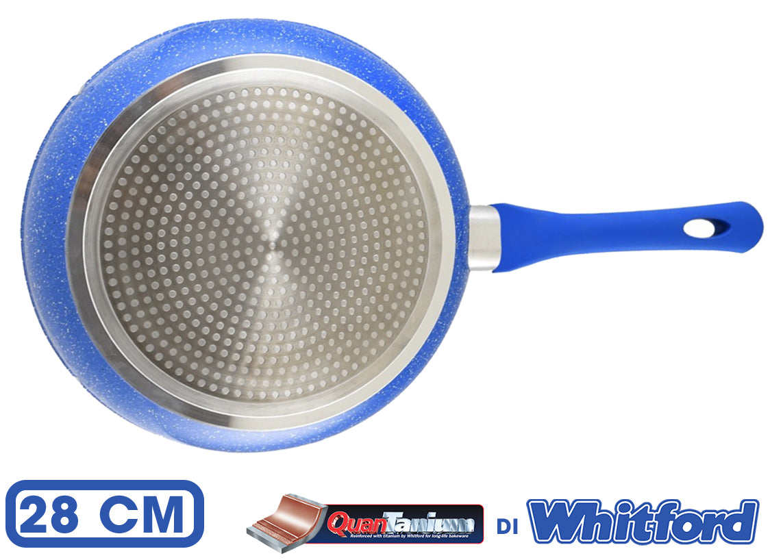 MAURY'S RED & BLU PADELLA ANTIADERENTE 28CM
