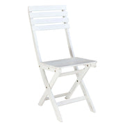 SEDIA DALILA SENZA BRACCIOLI IN COLORE BIANCO