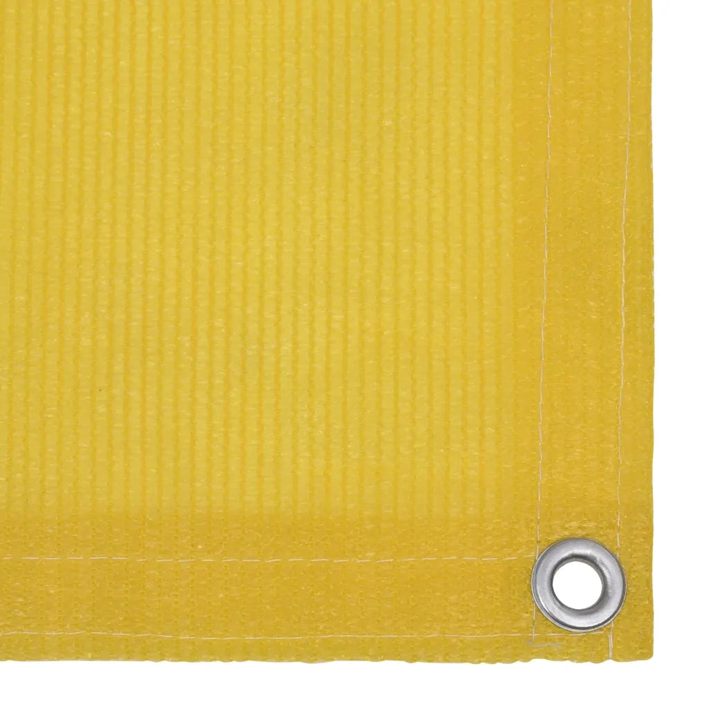 Schermo da balcone | Paravento da Balcone Giallo 90x400 cm in HDPE